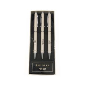 Rae Dunn Write, Create, Edit Set of 3 Ballpoint